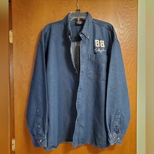 Nascar Dale Jr. #88 denim shirt
